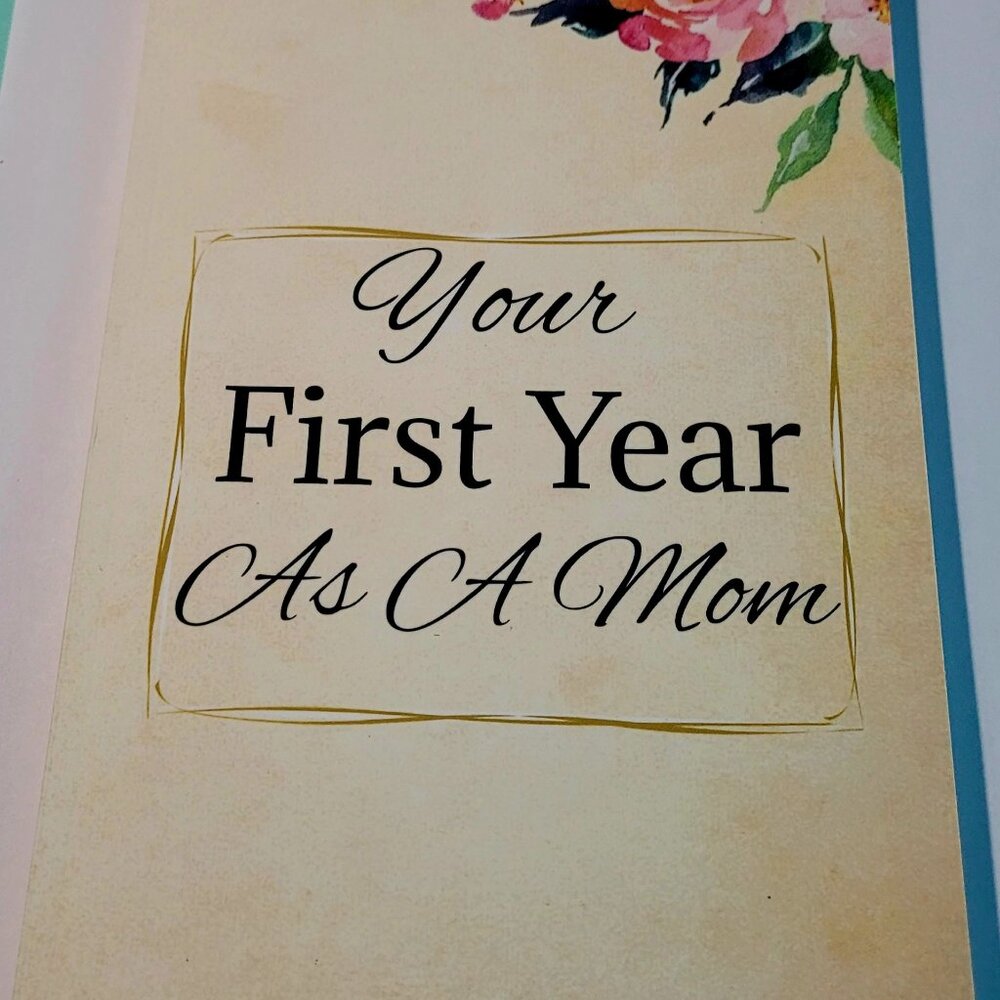 Blooming Maternity: A Journal for Your First Year as a Mom: Paperback, 230 Lined